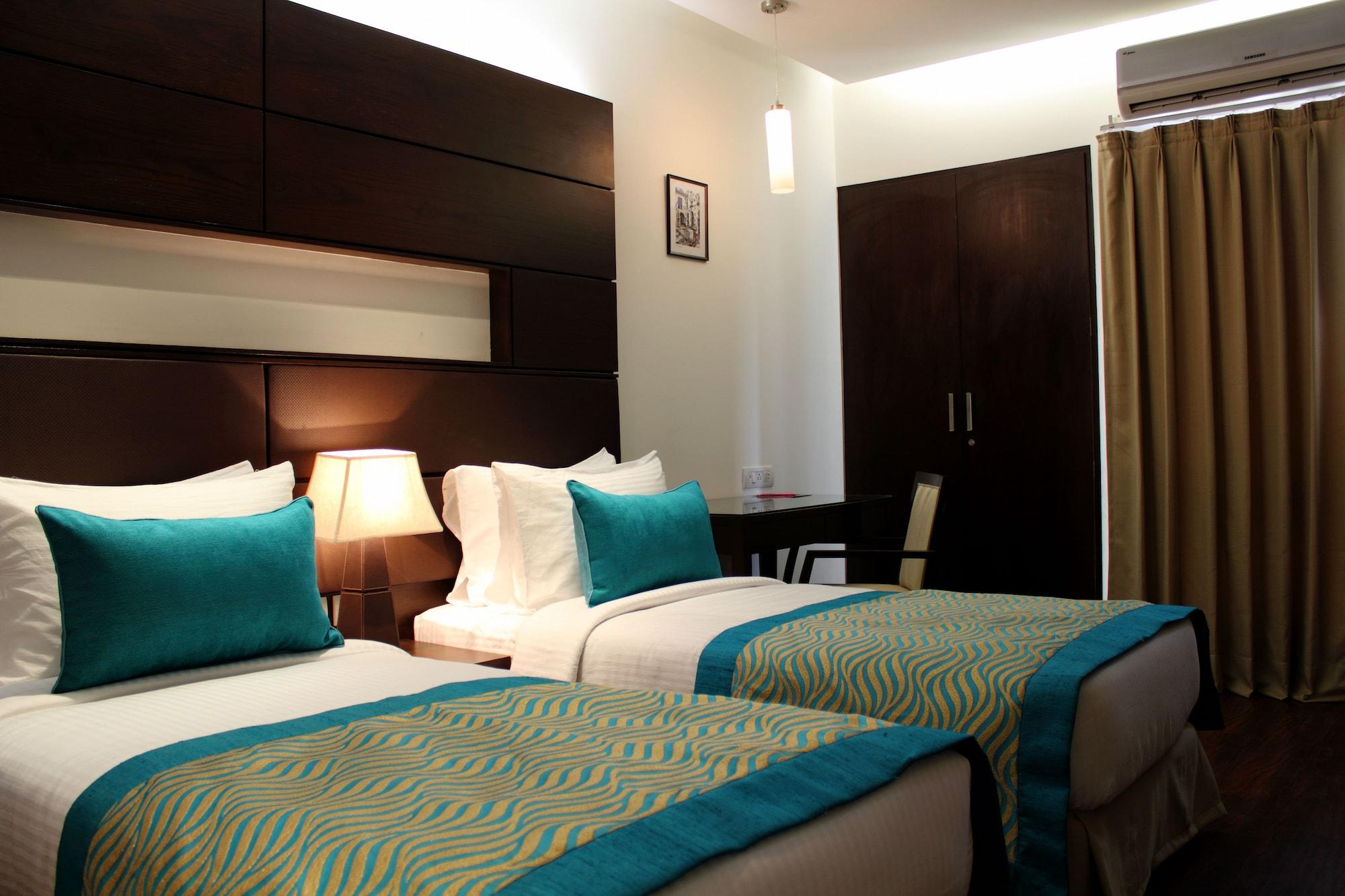 Stately Suites Mg Road Gurgaon Exterior foto